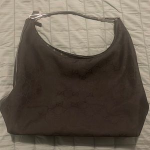 All black authentic Gucci bag